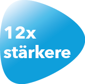 12x stärkere