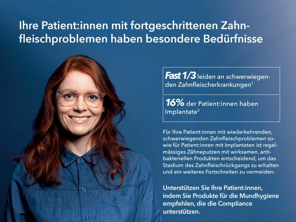zur optimalen Behandlung von Parodontitis-Patient*innen
